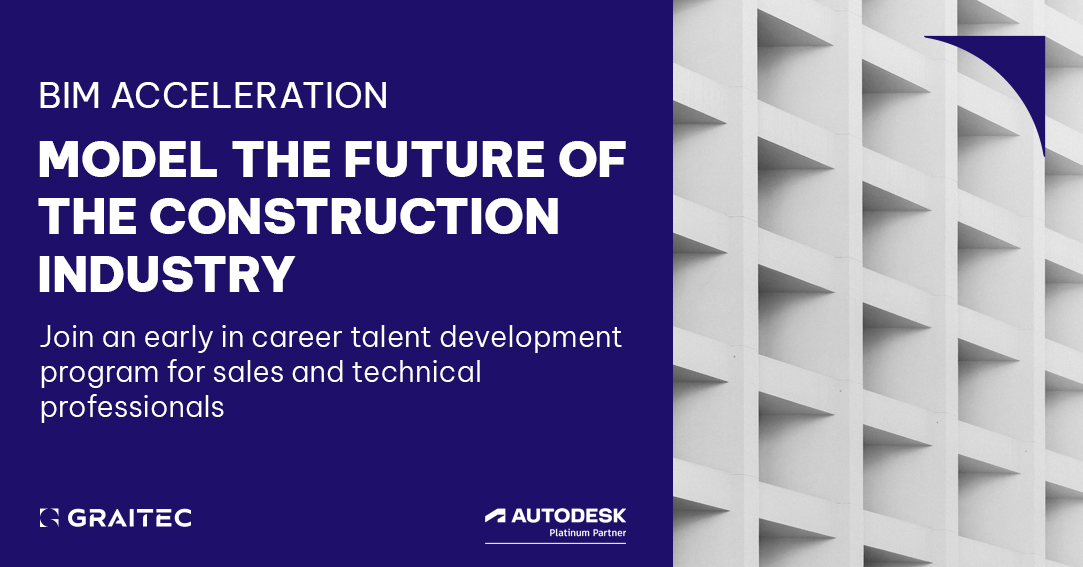 GraitecDE's tweet photo. The BIM Acceleration program has been designed as a first step into the professional world, right out of school or very fast after. A fantastic sales career starter in Barcelona, in a booming industry. 

To apply: https://t.co/j4wcS9B1jb

#BIM https://t.co/Y2BrT4X3vg
