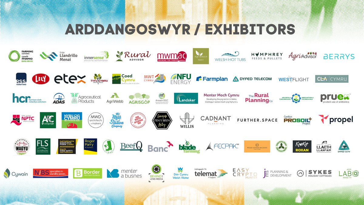 Rydym yn gyffrous iawn i groesawu ein harddangoswyr i Faes Sioe Frenhinol Cymru ddydd Mercher...

We're very excited to welcoming our exhibitors to the Royal Welsh Showground on Wednesday...

🆓🎟 bit.ly/3Hg8zjL
📅 15/6/22

ℹ️ - bit.ly/39ghrty