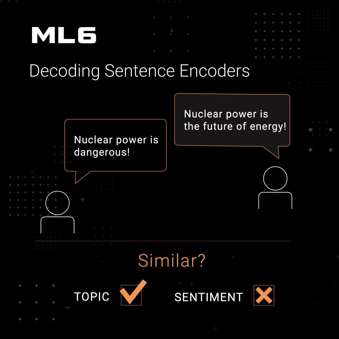 At ML6, we are big fans of #sbert and #sentencetransformers. 🥳 However, these concepts are often misunderstood 🤔  and we think that's a shame.
Interested to learn more? Make sure to check out the latest blogpost by our ML engineer Mathias Leys 👉medium.com/@mathias.leys/… #ml6