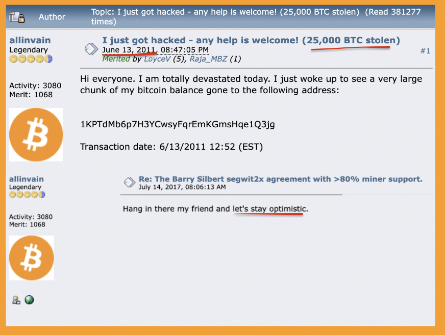 Stay optimistic. #Bitcoin