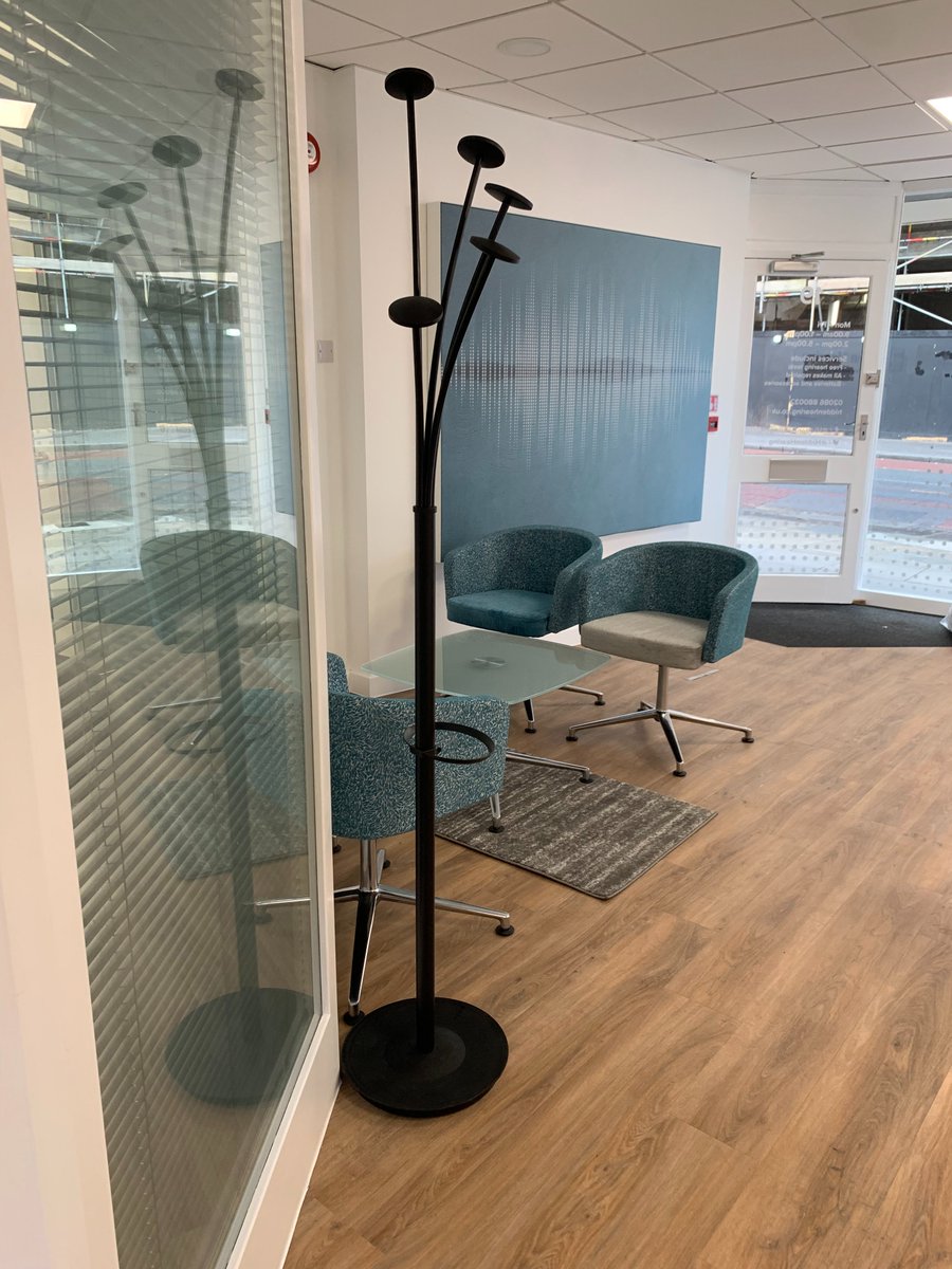 AerofoilDesign's tweet photo. This is just one of many @HiddenHearingUK stores we have supplied seating for. 
Each store has a slightly different requirement depending on size and layout.
AJ has visited so many stores in different parts of the country, and will visit even more in the next few months too! https://t.co/Pu6fBk8V9c