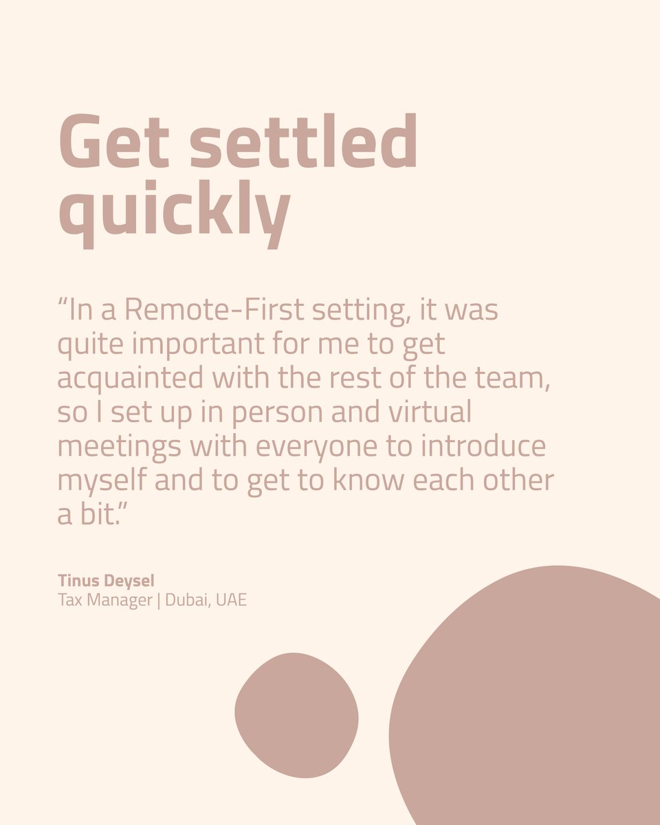 careem's tweet photo. #TipsToThrive | This month, we're asking some of our colleagues who recently joined us for their tips on how to thrive during the first few months at a new job 💻 Here's one from our Tax Manager🚀 #Careem https://t.co/2eM7wMKblv