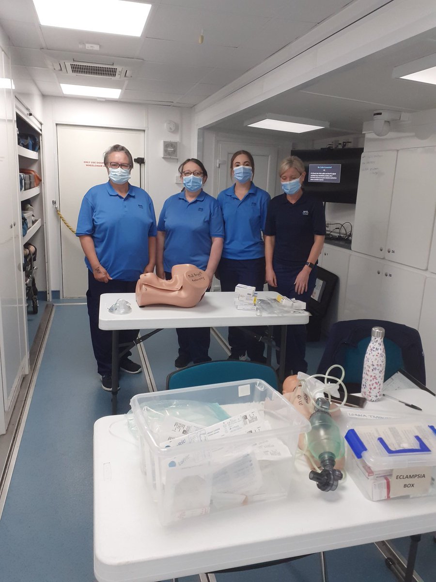 Maternity skills refresh on board the mobile skills unit last week in Lochgilphead <a href="/CSMEN1/">NES Clinical Skills Managed Educational Network</a> <a href="/NHSHPEFnPD/">NHSHighlandPEF/CHEF and Practice Development💙</a> <a href="/abhscp/">Argyll and Bute HSCP</a>. This adds to the gynaecology and surgical skills sessions. This week it's <a href="/BASICSScotland/">BASICS Scotland</a> and clinical skills training for nurses and midwives.