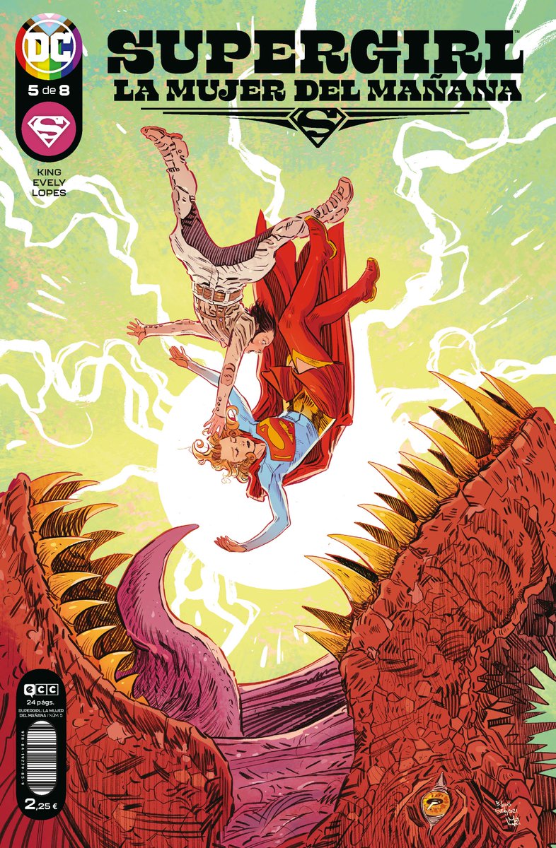 eccediciones's tweet photo. ¡#KaraZorEl y #Ruthye son presas de una trampa mortal en el nuevo número de #Supergirl: La mujer del mañana!

Las dos jóvenes tendrán que escapar de un planeta lleno de monstruos y en el que, para desgracia de la kryptoniana, el sol emite una luz verde...

https://t.co/QNtDMqxzzy https://t.co/dRSoQtM2cD