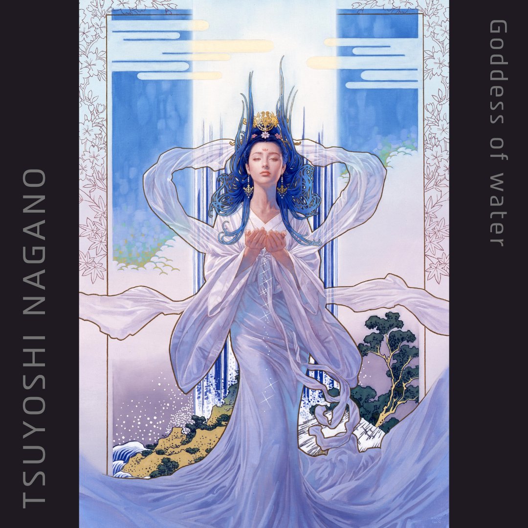 #goddess 

Artist : Tsuyoshi Nagano
Oil painting

NFT art coming soon.
For more info,  follow <a href="/NFTC2022/">nft.creative2022</a>

#nftart #nftartists #art 
#NFT #NFTs #Mint #artwork