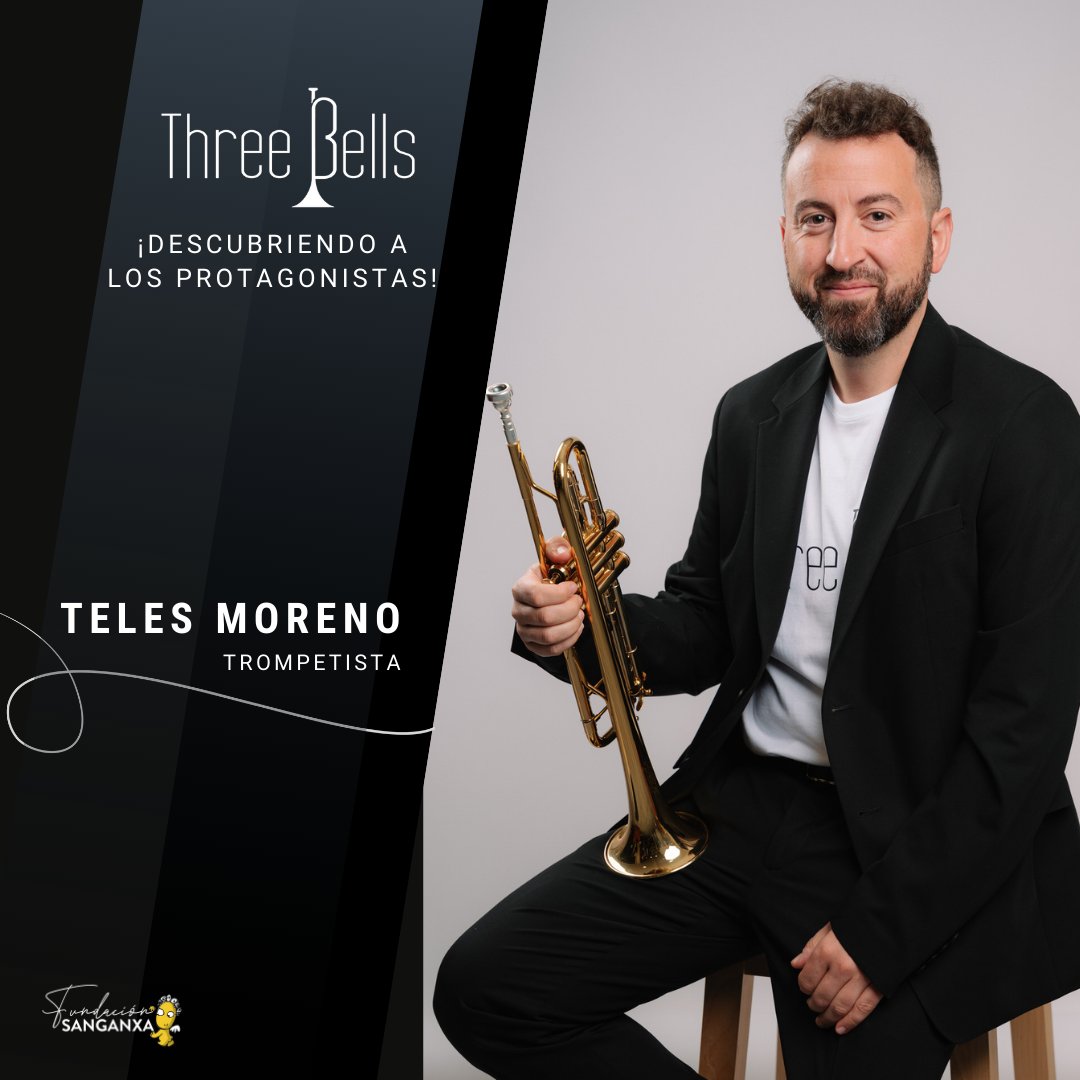 𝗗𝗲𝘀𝗰𝘂𝗯𝗿𝗶𝗲𝗻𝗱𝗼 𝗮 𝗹𝗼𝘀 𝗽𝗿𝗼𝘁𝗮𝗴𝗼𝗻𝗶𝘀𝘁𝗮𝘀 𝗱𝗲 𝗧𝗵𝗿𝗲𝗲 𝗕𝗲𝗹𝗹𝘀!

El tercer protagonista es un todoterreno de la #trompeta, Teles Moreno actual colaborador de Sanganxa y artista #Adams

#trumpet #trumpetplayer #fundacionsanganxa #sanganxa #juntosxlamusica