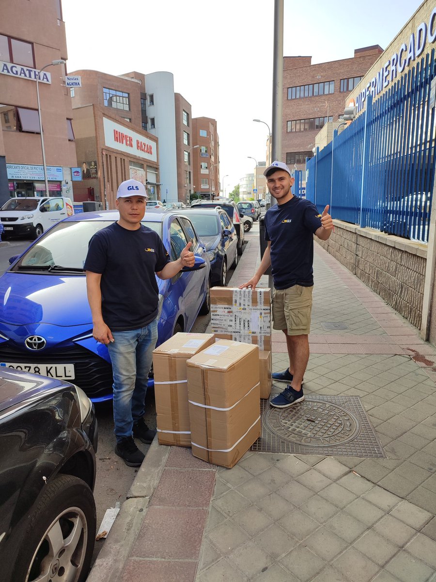 JonnySalasD's tweet photo. @GLS_Spain gran trabajo en equipo de los compañeros Diego y Óscar Ag. Cuatro Vientos en el #driverday https://t.co/shZTb6OLon