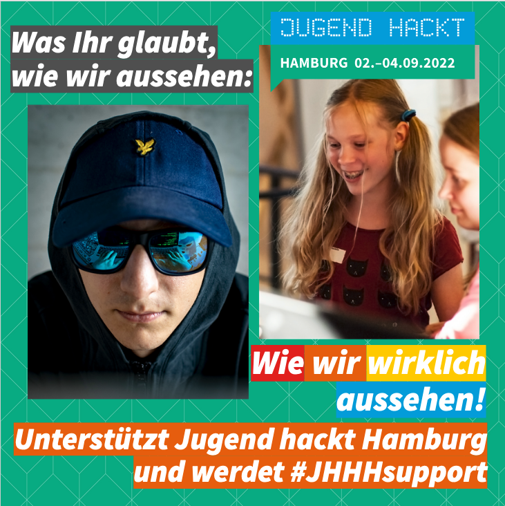 JHHHsupport's tweet photo. Wenn Kids sich das erste Mal bei @jhackthamburg anmelden wollen: "Ihr wollt hAckEN?! Ist das nicht kRiMiNeLL?!!11!" Was wirklich bei @jugendhackt passiert: Hier findet Ihr eine schnelle Übersicht mit Links zu allen Infos: https://t.co/DdeKnbNq1R #JHHHsupport #Jugendhackt #Hacker https://t.co/QdwaD7hJ7j