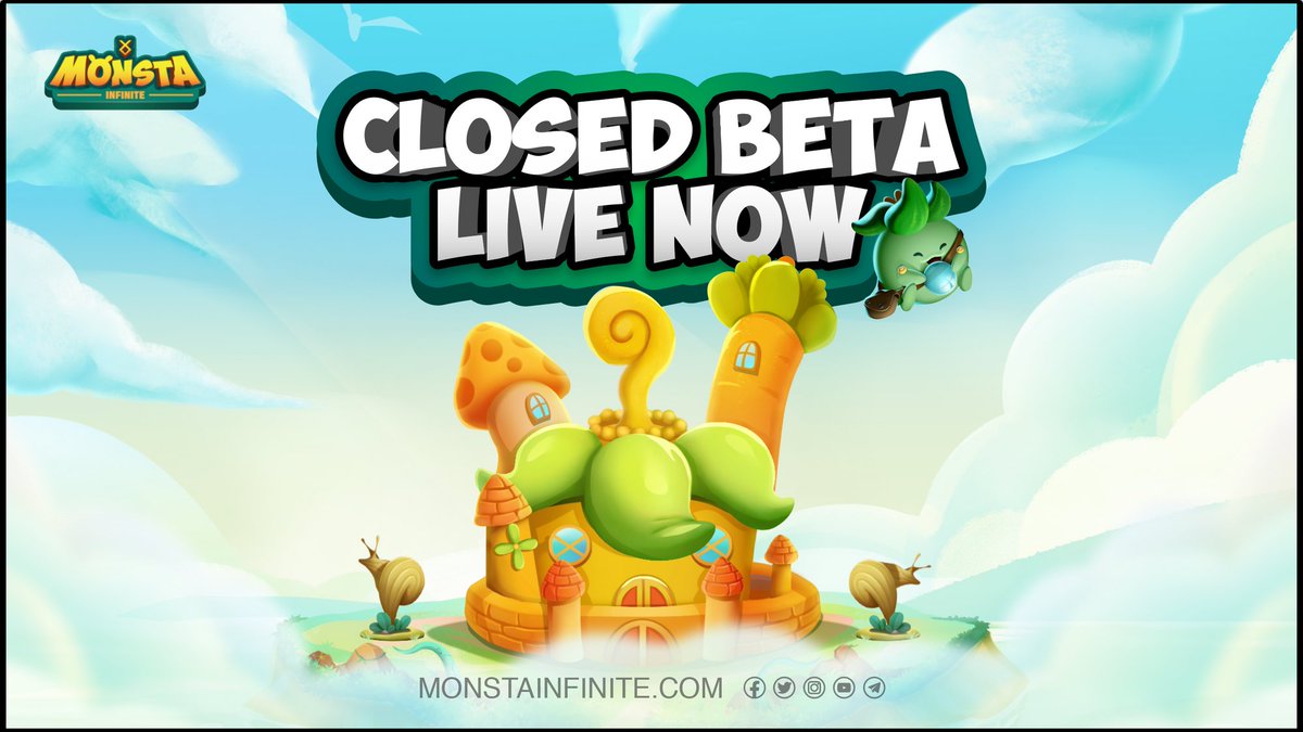 Monsta_Infinite's tweet photo. MINIGAME CLOSED BETA IS NOW LIVE 🎉 

Nope, you didn’t hear it wrong! Our closed beta is finally live to our closed beta testers worldwide. It’s getting real close now for our mini-game launch! 

Follow us on all our platforms for the latest updates! https://t.co/ZKy0dqwFW7