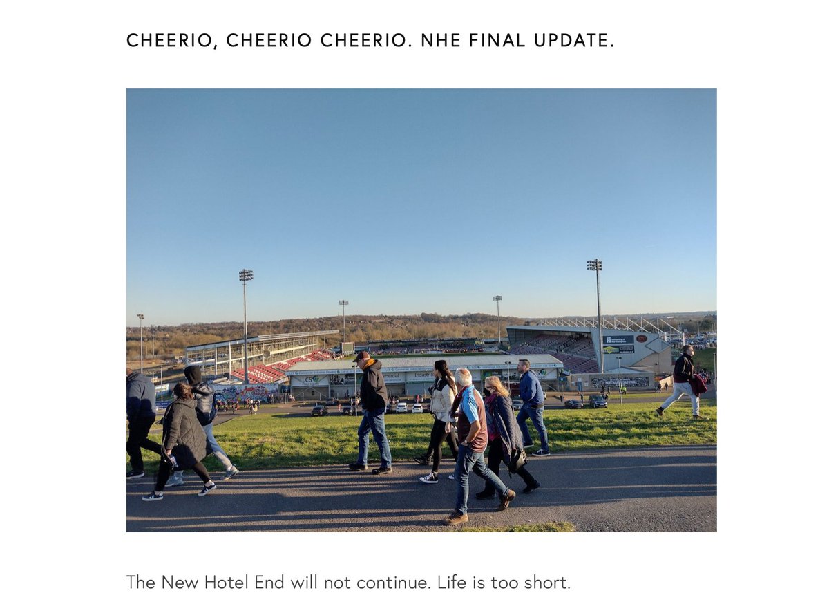 New Hotel End tweet media