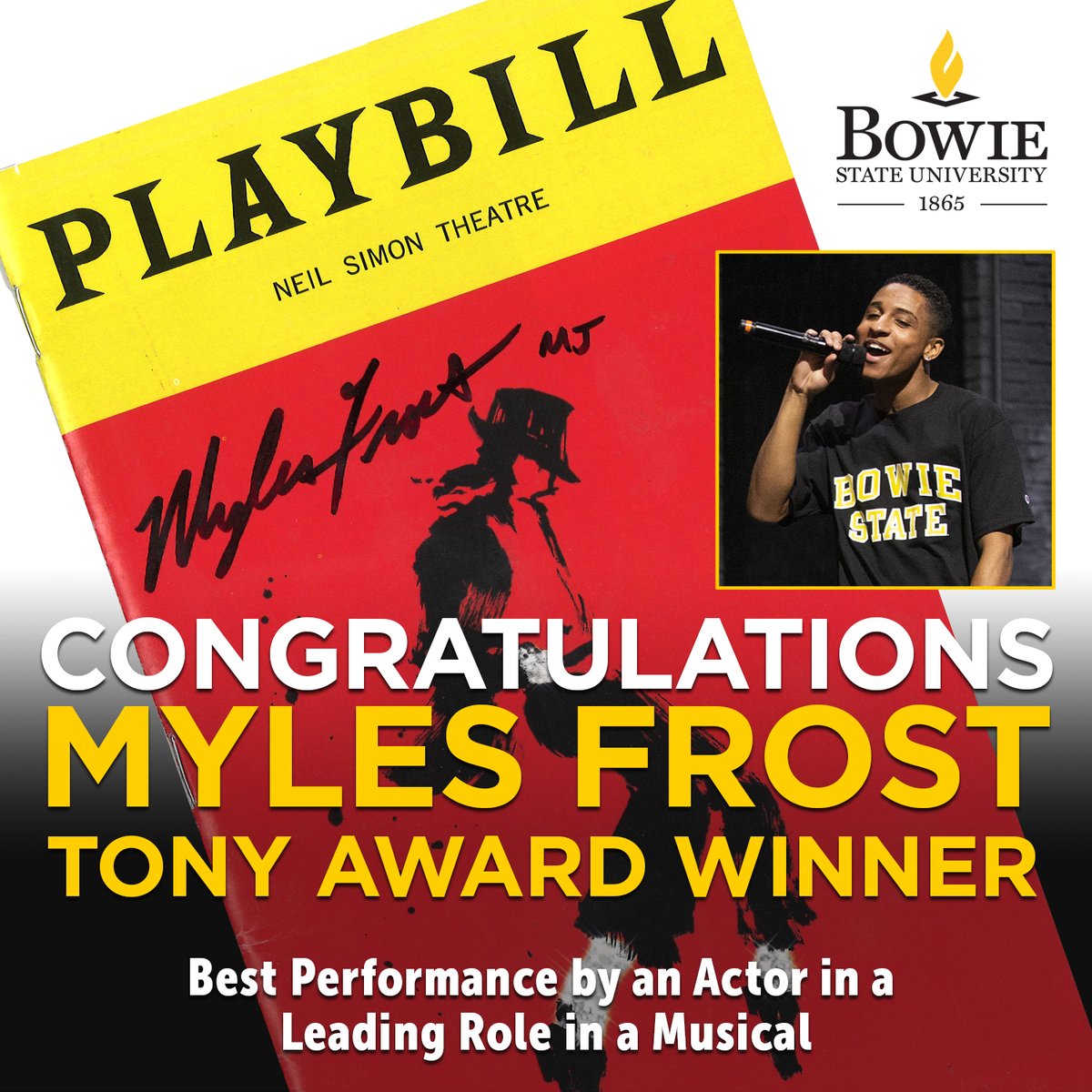 Bowie State University tweet media