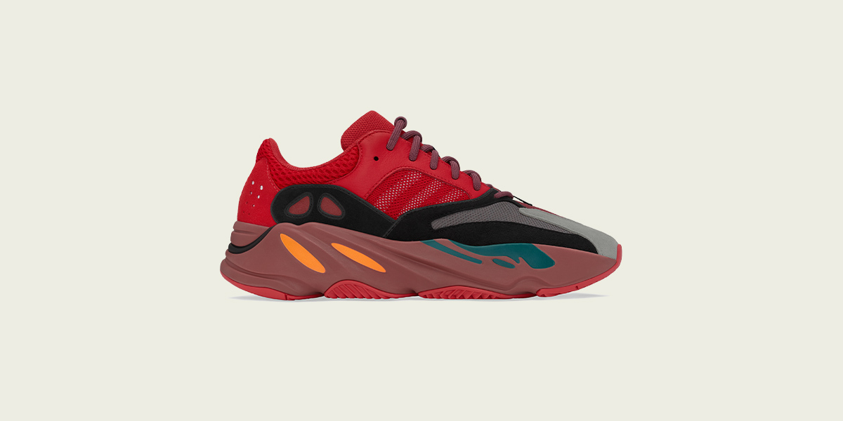 adidas yeezy 700 mens red