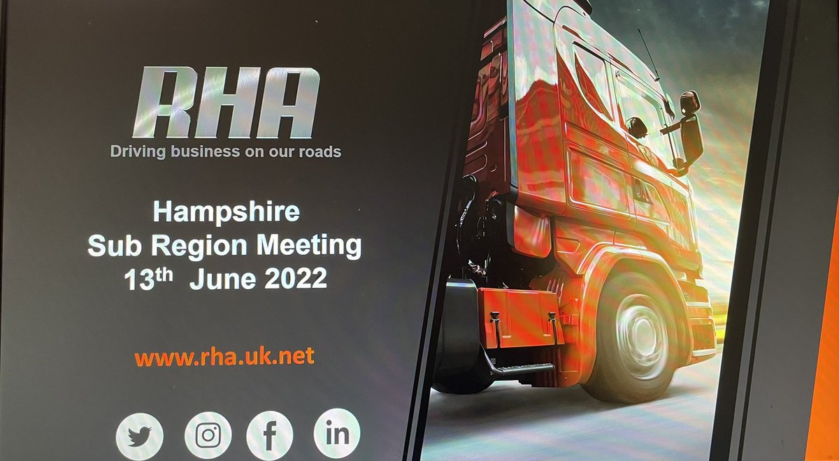 RWUK01's tweet photo. Heading to Southampton, for this evening’s @RHANews Hampshire Sub Region Meeting, always very well attended, with a packed agenda.
Great networking opportunity for local members #networking #Southampton #Hampshire #workingforourmembers #drivingbusinessonourroads https://t.co/0t3sR760gI