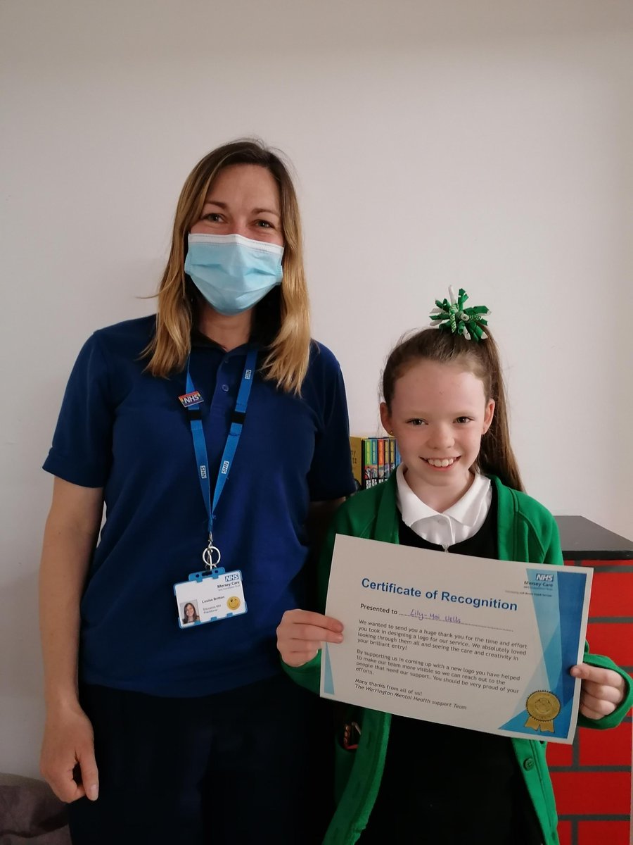 Mersey_Care's tweet photo. Congratulations to Lily-Mae from @MeadowsideCPSch, who won first prize in our Graphic Competition for our Mental Health Support Teams in schools.

The design has been adapted by our graphic designer for use in our #MHST displays and engagement activities. 

Well done all 💙 https://t.co/oiM7Dzyn7P
