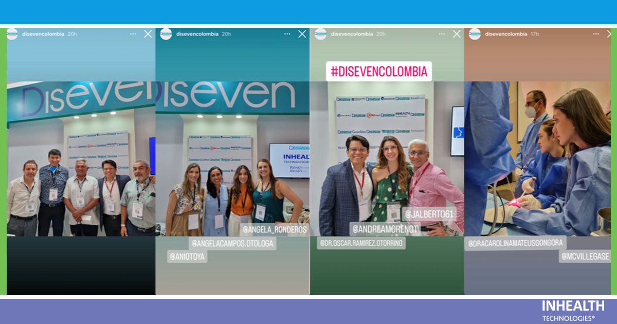 InhealthT's tweet photo. InHealth Technologies® would like to thank, our Diseven Colombia distributor, for their participation at the ACOROLCO, where their knowledgeable team featured RENU Voice. Visit https://t.co/ozqXjaDmaX to learn more. #inhealth #renuvoice #renu #disevencolombia #ENT #ACORLCO https://t.co/5yZeyI1zaa