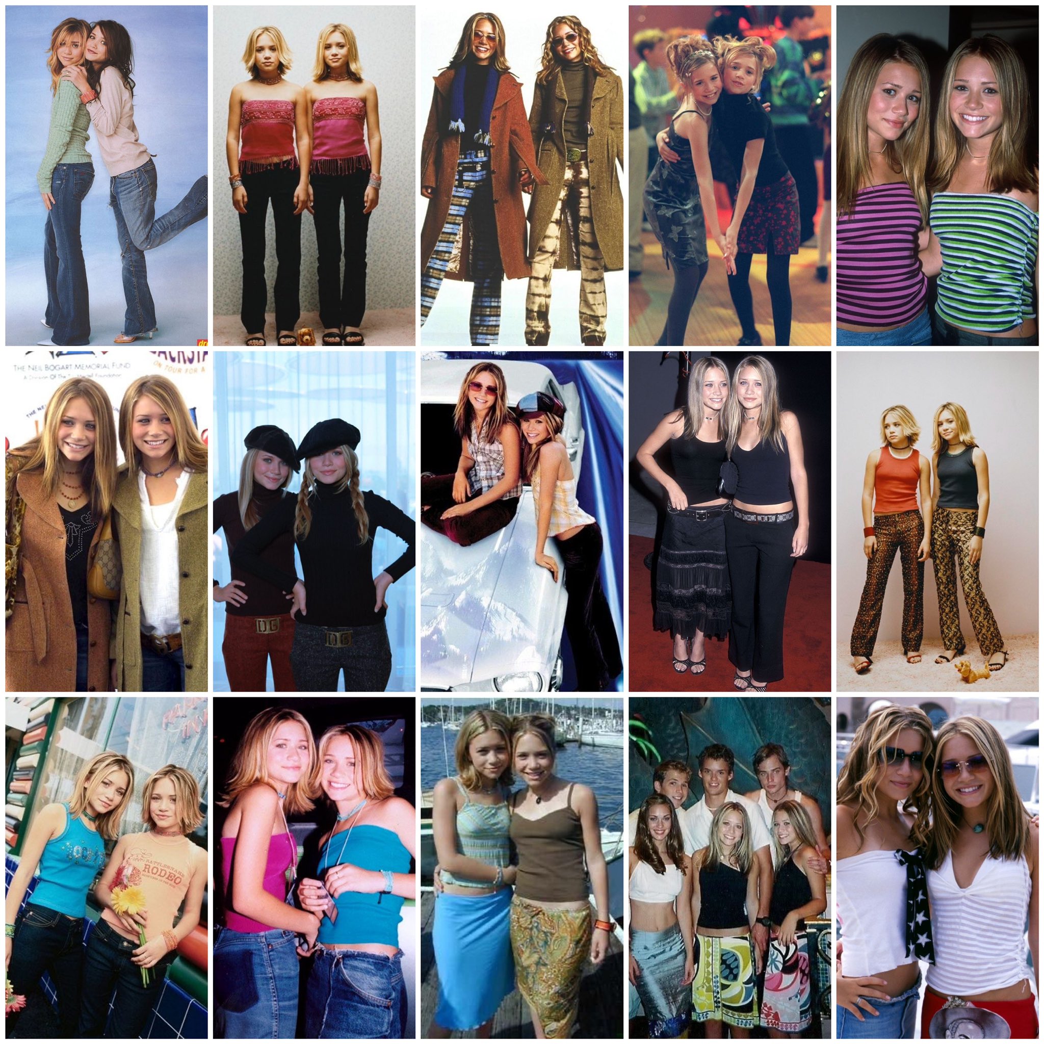 Happy Birthday to Mary Kate and Ashley Olsen. The twins who single handedly carried the 90 s + 2000 s fashion 