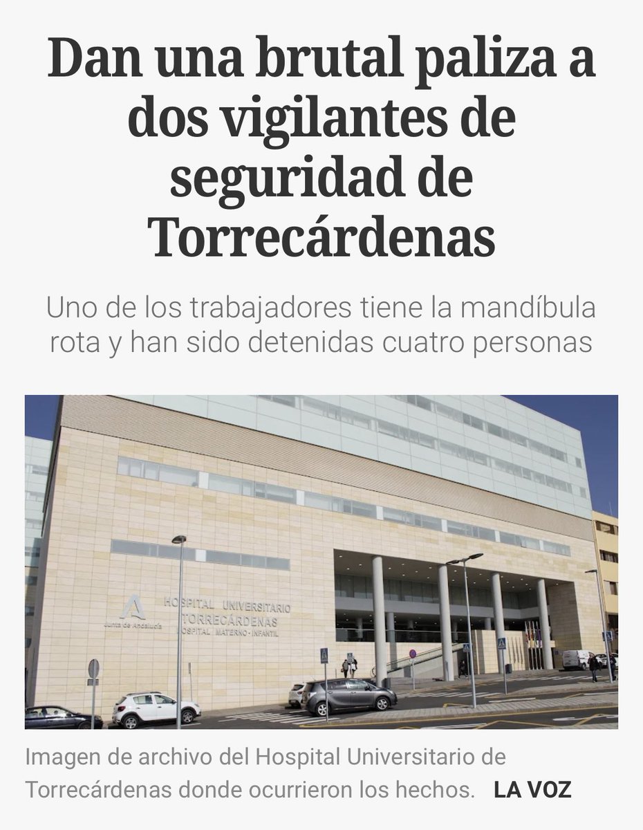 Rodrigo_AlonsoF's tweet photo. No hace falta irse a Saint Denis, en Almería SÍ se sufren las consecuencias de la inmigración. https://t.co/iuT3ffbPOE