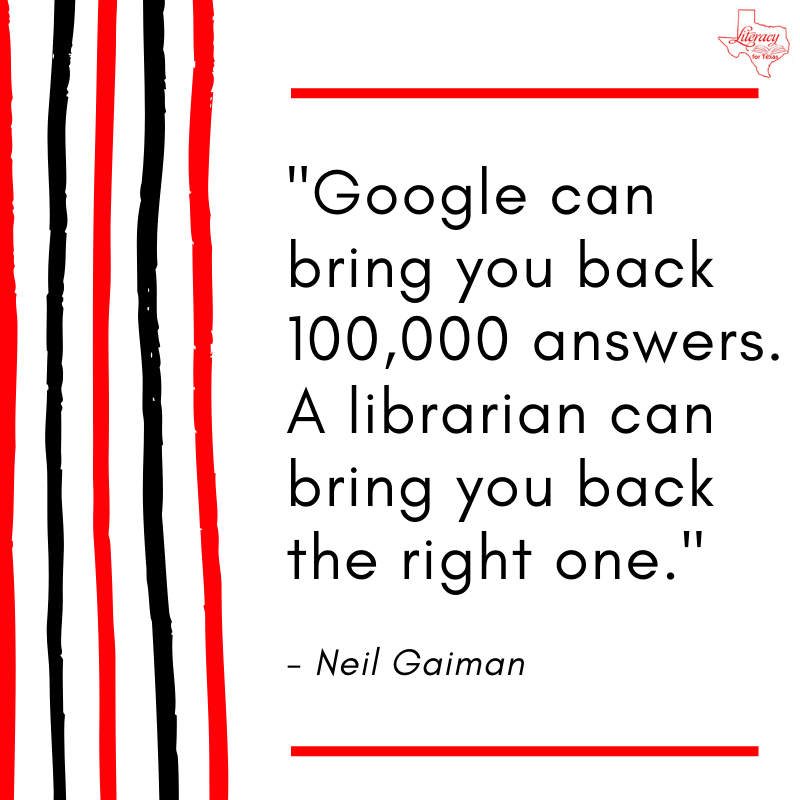 LiteracyForTX's tweet photo. So true! Hope y'all are having a much deserved summer break. #TLChat #TxLChat #FutureReadyLibs https://t.co/ZJWN7fXNbm