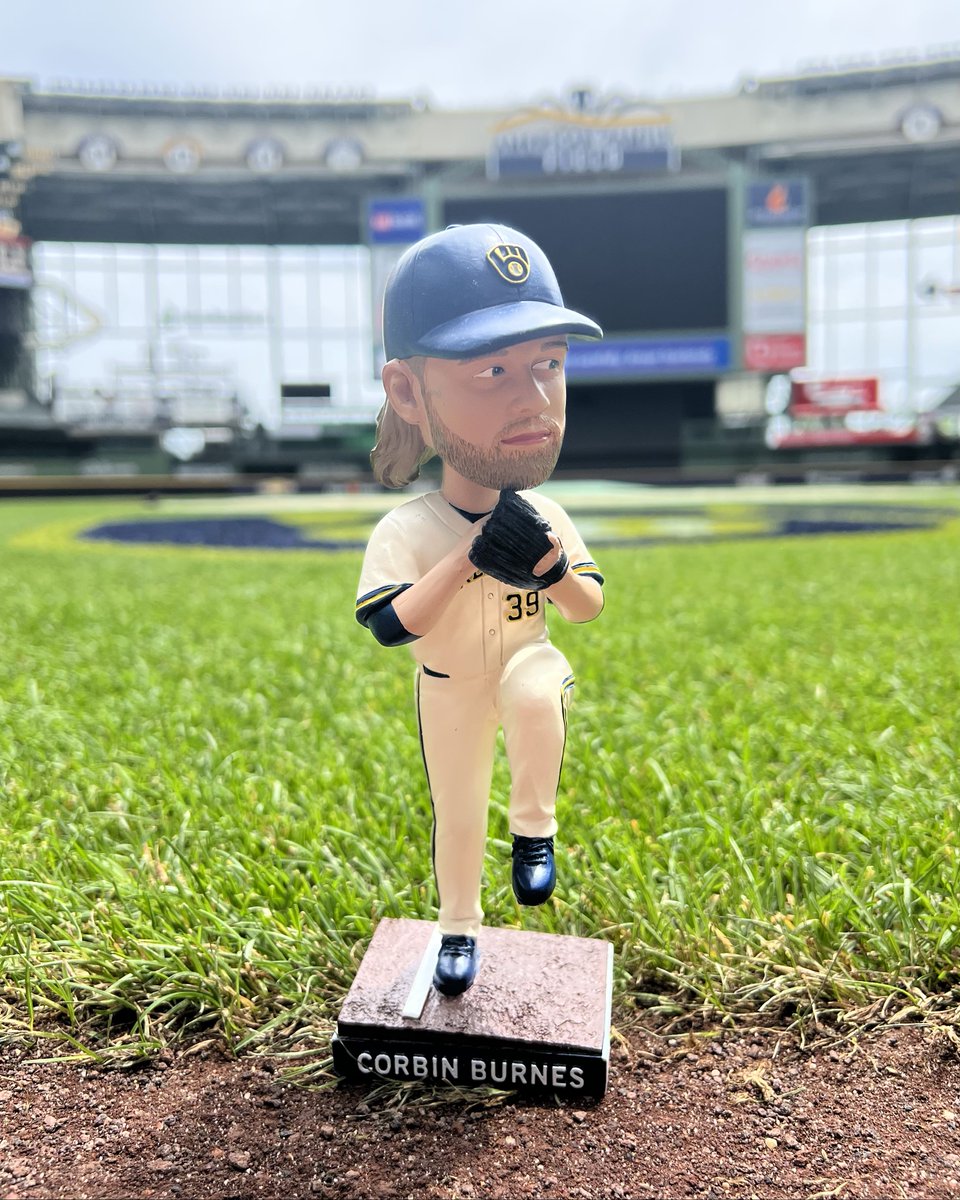 Want a bobblehead of the reigning NL Cy Young Winner? RT this post for a chance to win!

Guarantee your own Corbin Burnes bobble on 6/26: atmlb.com/3GFYZr1 

No purch. nec. (1) Prize Awarded. Enter by 11:59 p.m. CT on 6/17/22.Official Rules: atmlb.com/3g5N6Ps