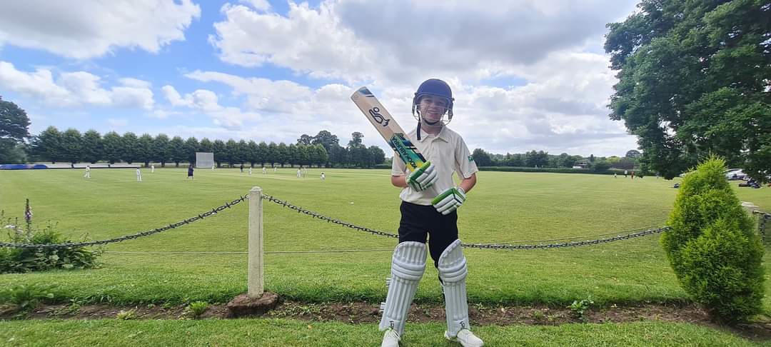 jojonesgriff's tweet photo. Loved watching him play his first game he looked like he had played for years very impressive 👏 🥰🏏 https://t.co/VIkScBdp0u