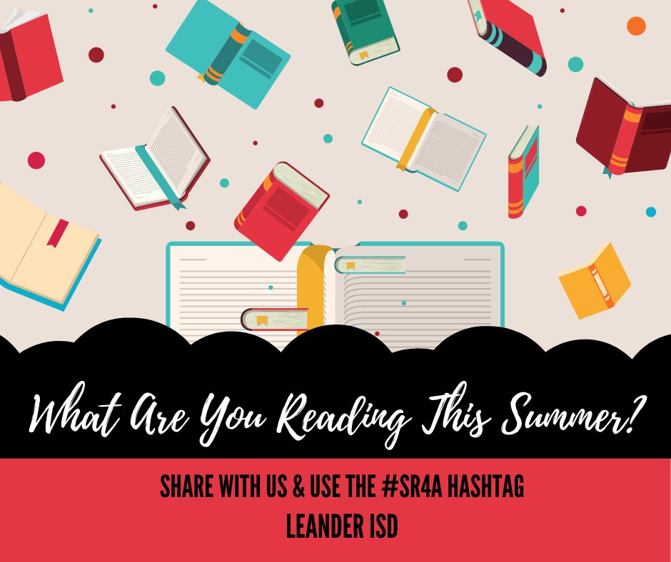 LeanderISD's tweet photo. School’s out for summer! Did you know kids who read at least 20 minutes a day will be exposed to a million vocabulary words in a year’s time? What’s everyone planning to read? #sr4a #1LISD https://t.co/YDuA6tyxI5