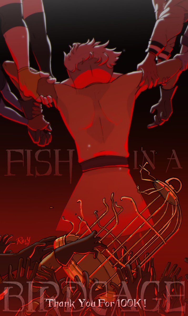 rileyclaws's tweet photo. Fish in a Birdcage reached 100k in just a week you guys,, i can't even begin to convey how absolutely grateful I am to all of you for all the amazing stuff youve been saying about this little passion project i invested in (1/2) https://t.co/ZAZ70nHlYd