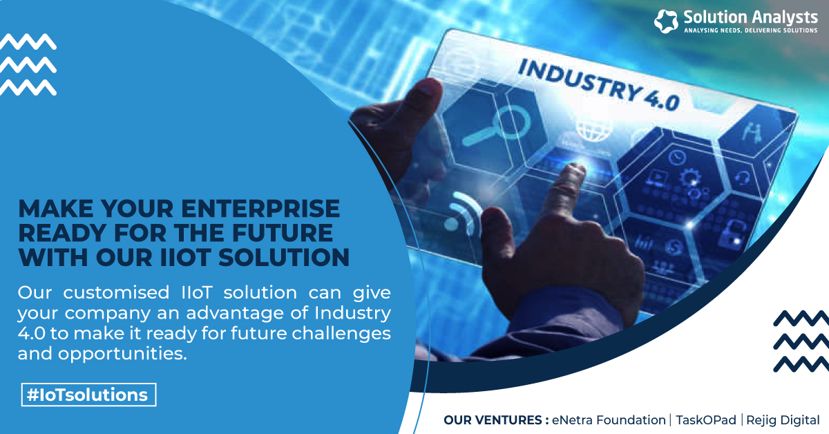 S_Analysts's tweet image. With our tailored #IIoTsolution, your enterprise can join the #industry40 revolution. It’s time to make your company ready for transformation with an advanced IIoT solution. Let’s connect to discuss more. 

bit.ly/3mFjGtZ

#iiot #solutions #industry40 #iiotplatform