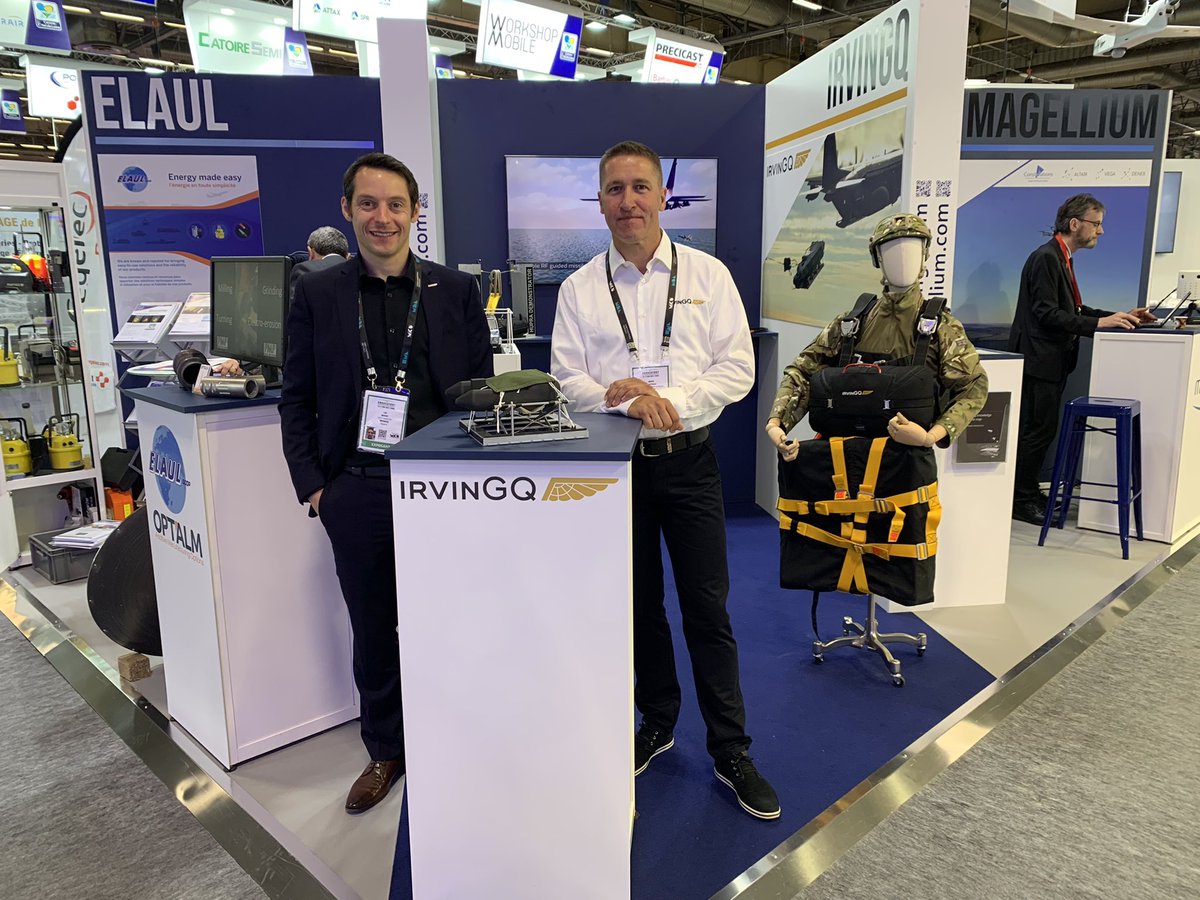 <a href="/PRIMUScluster/">PRIMUS Défense & Sécurité</a> à la rencontre de nos adhérents au salon <a href="/cogeseurosatory/">Eurosatory</a>, venez (re)découvrir les savoir-faire de la société <a href="/IRVINGQ_/">IRVINGQ</a> sur le pavillon collectif PRIMUS au Hall 6 stand F 633 !
#Innovation #Resilience #Occitanie