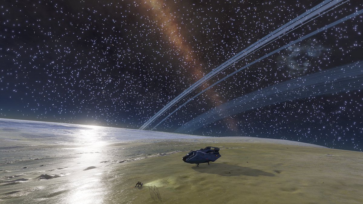 NetterMizuno's tweet photo. #EliteDangerous #elitedangerousodyssey #StellarScreenshots Icy World that looks ABSOLUTELY Stunning. spent hour on this planet alone driving around and having fun!
Also #ASPInFrontOfThings https://t.co/99cShvzTDs