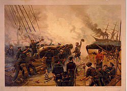 In addition to the new federal holiday of Juneteenth, June 19 is the date in 1864 in which USS Kearsarge famously sunk CSS Alabama off the coast of France in the Civil War. We’ll be rededicating the Kearsarge Memorial tomorrow just shy of 158th anniversary of this famous event.