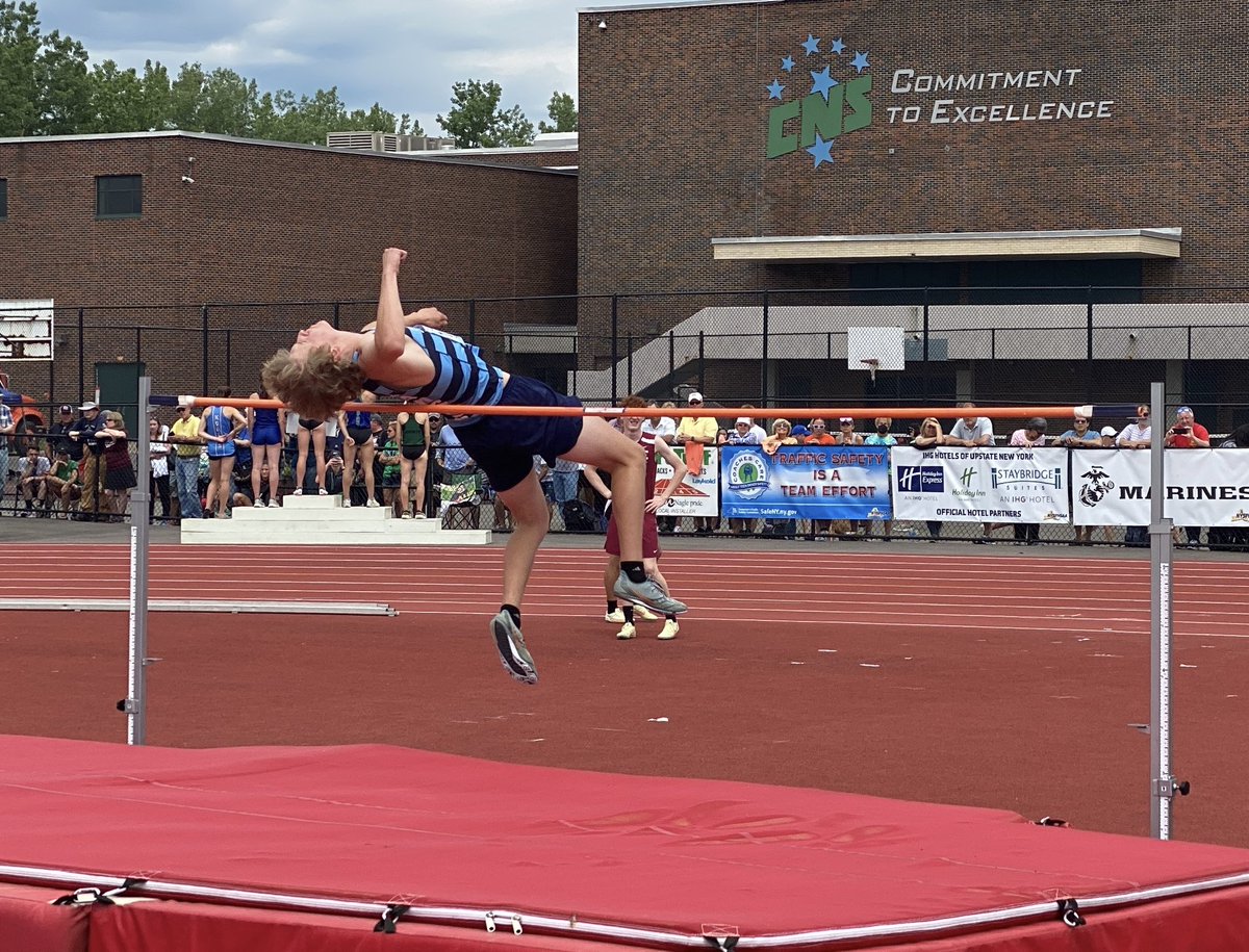 SMHTrack's tweet photo. This past weekend we had the pleasure of having 3 athletes compete in the NYS Federation track meet. Charlotte Pawli, Dillon Murphy, and Ruby Nowak all either PRed, tied a PR, or had a season best performance. Way to go Lancers! https://t.co/YmE5d5ZKAE