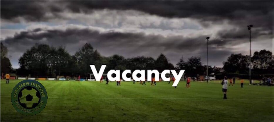 Walmer bridge reserves are looking to recruit a reserves manager . Anybody interested please get in touch . Please retweet this post