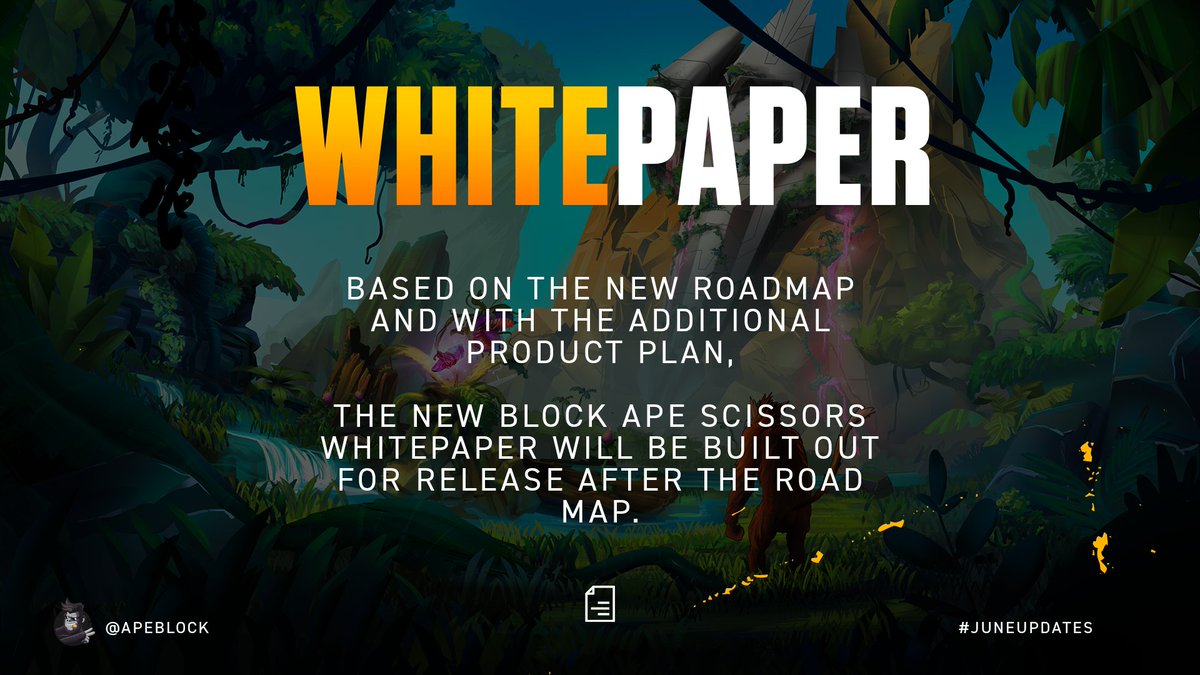ArcasGames's tweet photo. Day #2 of the BAS #JuneUpdates thread:

Here's the scoop on when you can expect a new WhitePaper ⤵️ https://t.co/vceeI2it4H