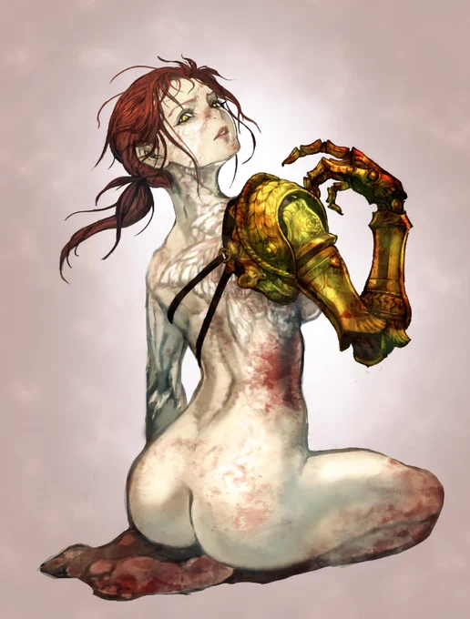 Fan art | Elden Ring - Millicent

Artist: @muuten_ 