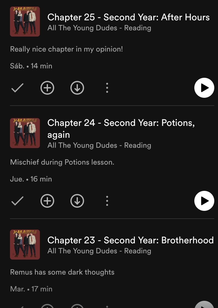 | no es broma que pienso escucharme todo esto para ser super canonn en este mundito y de paso hacer refresh.