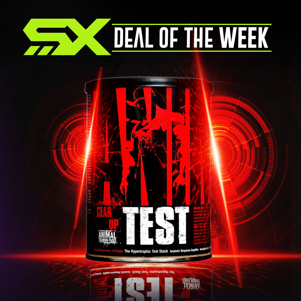 💥 DEAL OF THE WEEK 💥Animal Pak TEST is the complete testosterone boosting matrix for men. This is the top of the line, no holds-barred supplement for any hardcore athlete looking to take their game to the next level. Use code: UNIDOW for $9.98 off here: ep915.co/399RVGO
