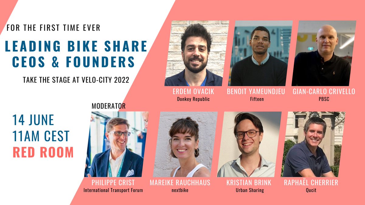 #BikeShare plays a key role fast tracking green transition in cities &amp; providing 🚲🚲🚲 for all.
#zerocarbonmobility #inclusivity #affordability

Want to hear more about what bike sharing can do for cities? Join our session at #VC22⬇️⬇️⬇️
