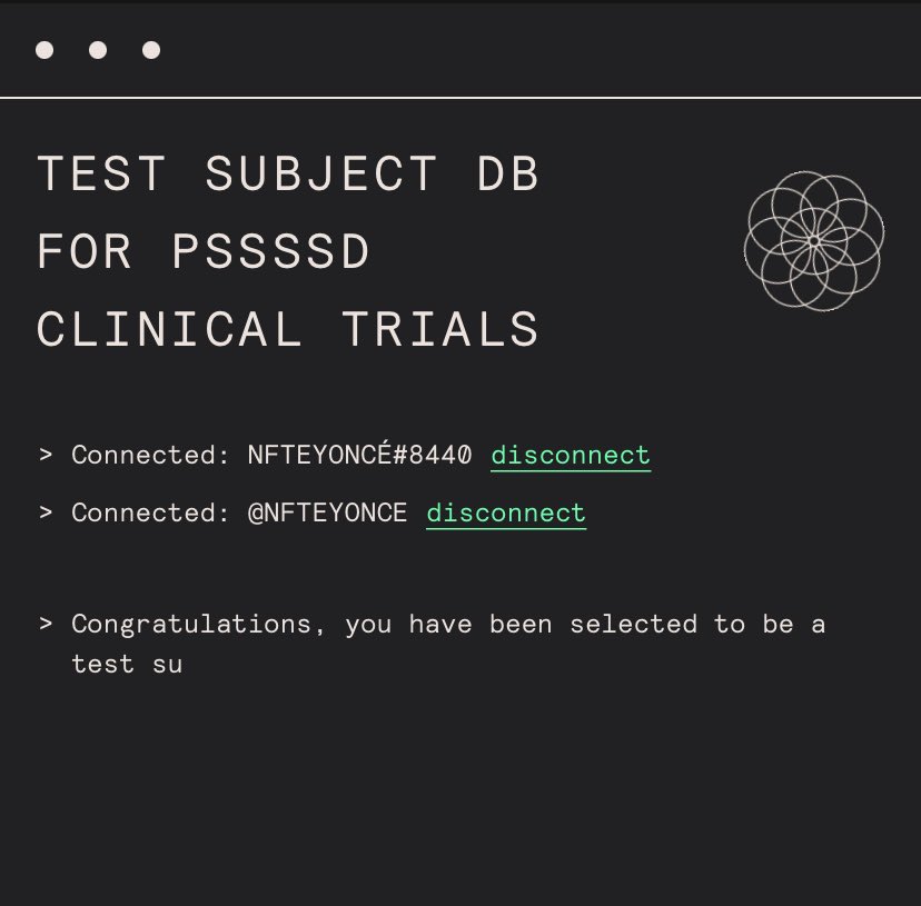 NFTEYONCE's tweet photo. I’ve been waiting months to see that C instead of U 🥹

So happy that all of my saksy shimmys crossed the #testsubject line today, we’re all heading into the lab together! So grateful for the connections made, your love and support means the world to me. The #posse is strong! 🧡 https://t.co/GG5xnu3OTG