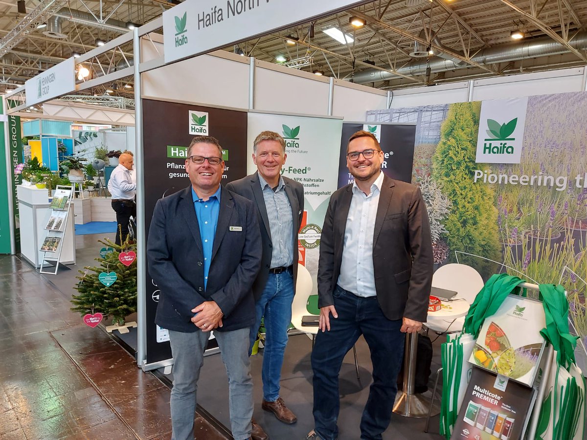 13-14.6 Come meet Haifa North West Europe team at the IPM Summer Edition in Essen, #7C21.