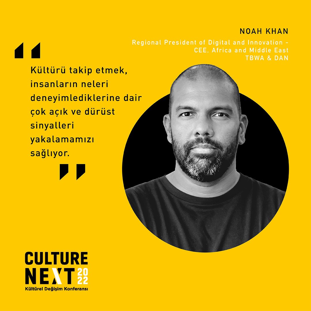 Kültürel Değişim konusunda TBWA\Africa &amp; Middle East CEE’si Noah Khan ne düşünüyor?