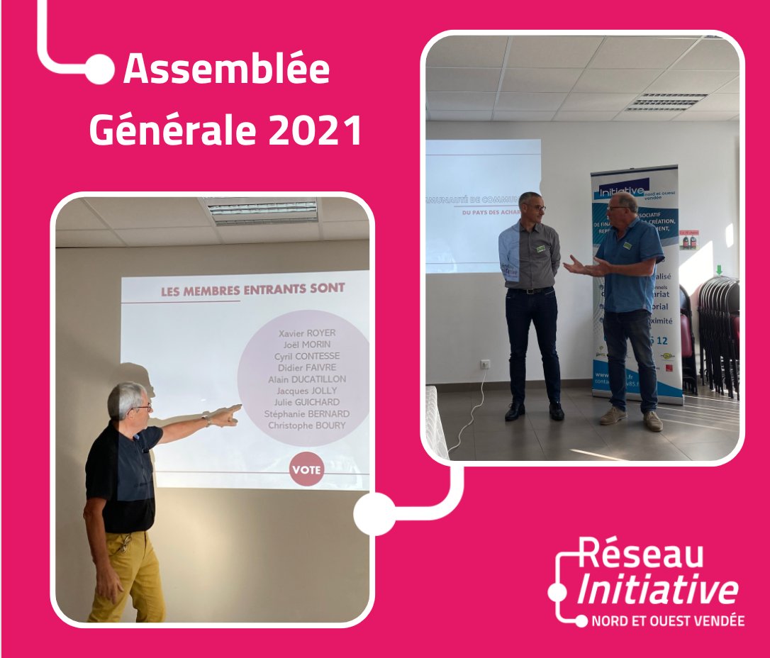 inov85's tweet photo. 📣 Assemblée Générale
🗓 Jeudi avait lieu notre Assemblée Générale 2021 à l'Espace Culturel des Achards
🤝 L’occasion de revenir sur cette dernière année.
Nous remercions l'ensemble de nos partenaires ! https://t.co/XwqvxT38Sd