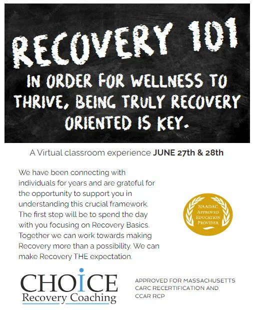 CHOiCE Recovery Coaching, Inc. tweet media