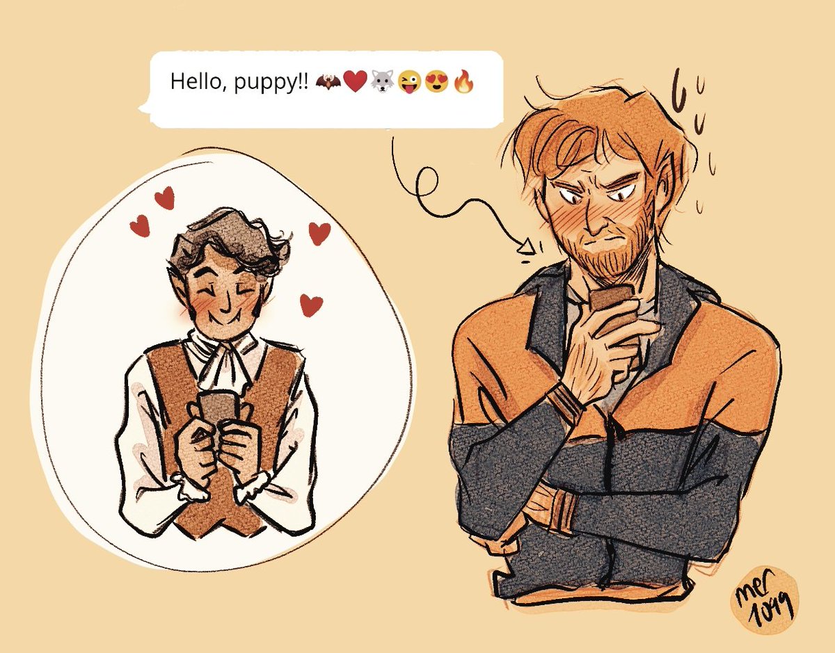 mer_1099's tweet image. Still not over the fact Rhys and Taika officially gave us the vampire/werewolf AU years ago
#wwdits #wwditsfanart #vianton