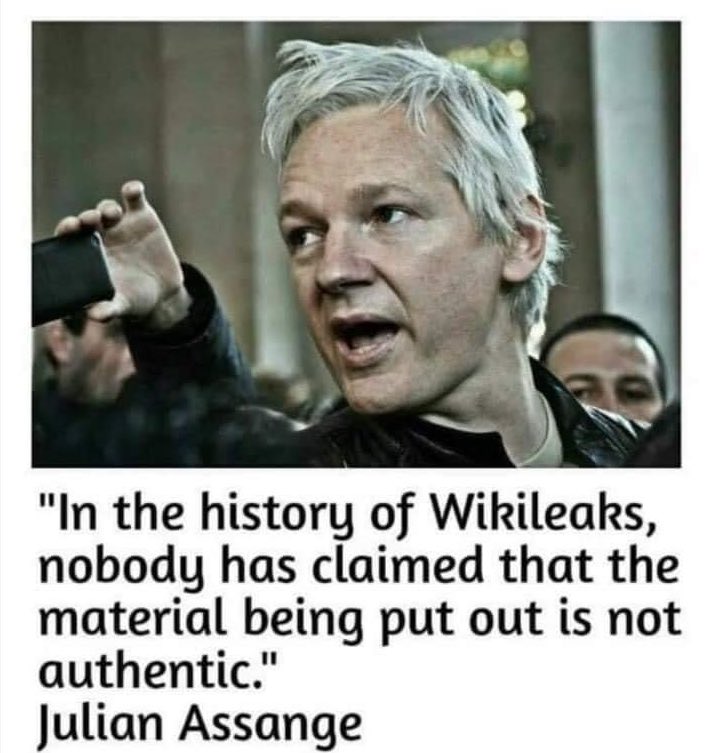 Wikileaks has never had to retract any single published word. They have always published the truth. No other platform has done this. Julian IS journalism. He is the truth. #FreeAssange