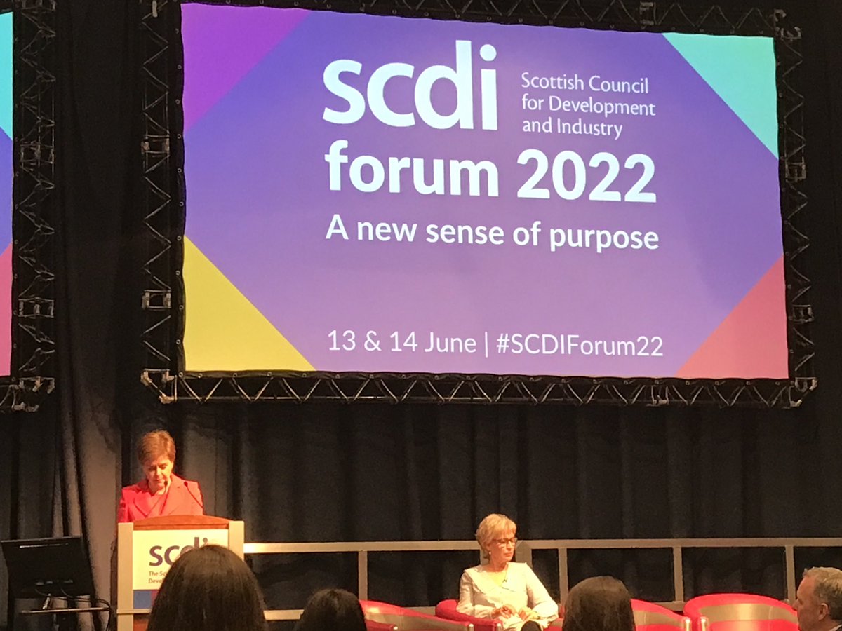 Good to raise my head and consider the challenges that Scotland faces ⁦@SCDInews⁩ forum 2022. Colleges are part of the solution in creating a wellbeing economy.