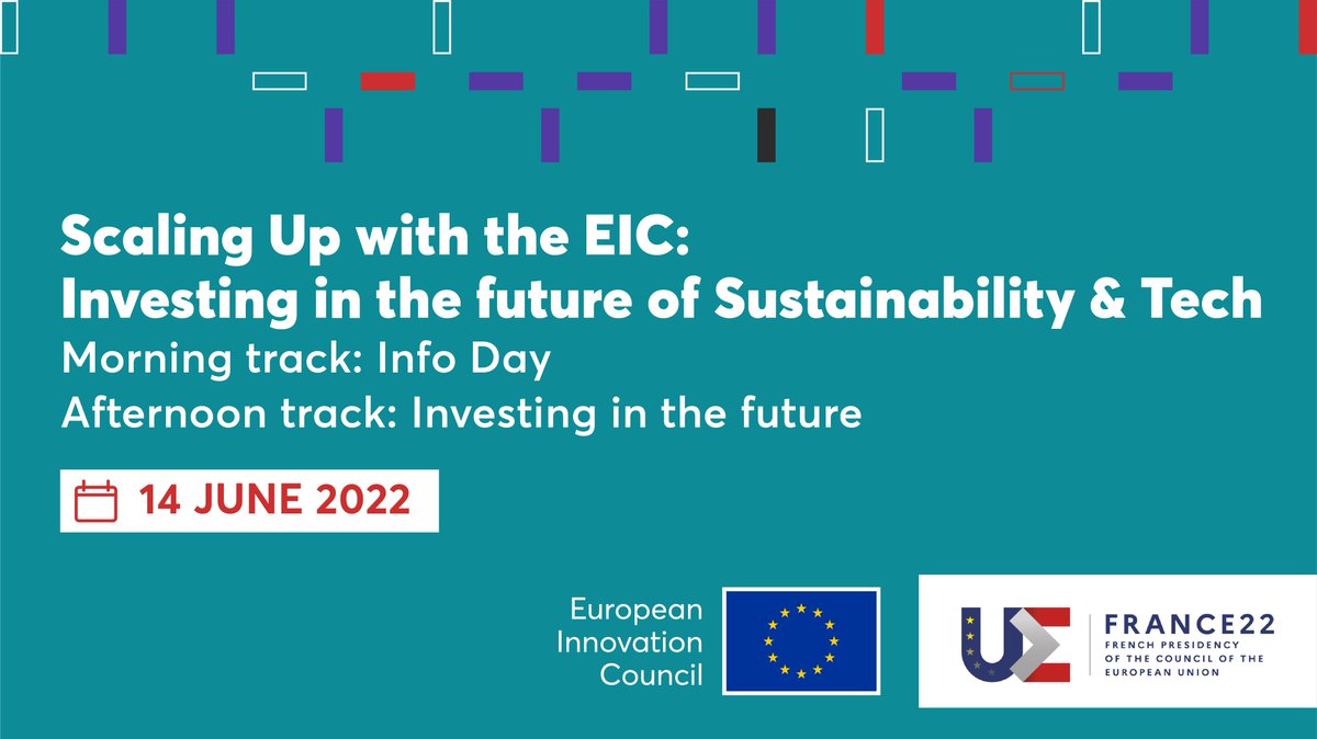 Demeta_FR's tweet photo. @Demeta #Paris on Tuesday June 14th. Demeta has been selected to pitch in front of 100+ investors at the #EUeic “Scaling Up with the EIC: Investing in the future of #Sustainability and #Tech event “ 🌱
 
If you want to connect before the event starts, drop us a message ! https://t.co/jCXflboqt8