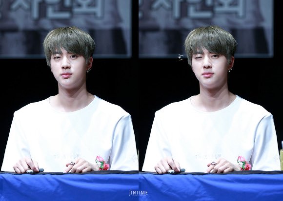 윙크😘💕
<a href="/BTS_twt/">방탄소년단</a>
#BTS 
#BTS9thAnniversary 
#JIN
#석진