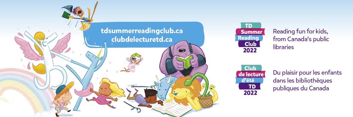 "Check-Out" <a href="/StMargaretDP/">St. Margaret of Scotland Elementary School DPCDSB</a> TD Summer Reading Program. Sign up at your library and/or online at tdsummerreadingclub.ca starting June 13, 2022.
<a href="/TDSRC_CLETD/">TD Summer Reading Club/Club de lecture d'été TD</a> 
#TDSRC