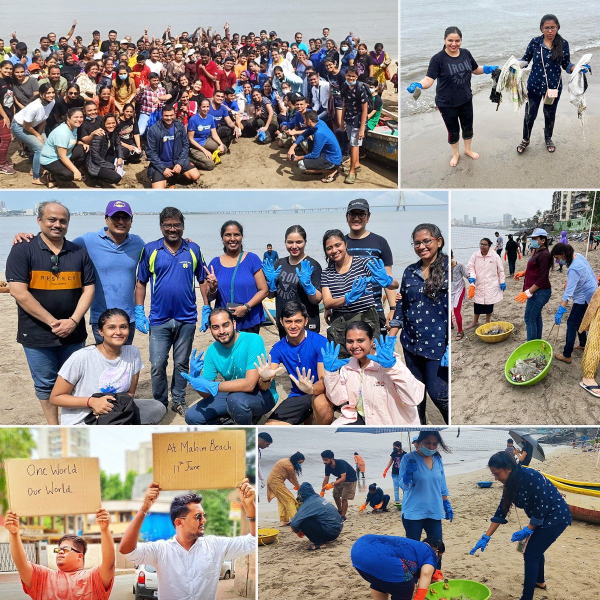 colliers_ind's tweet photo. #Behindthescenes | Last week, Colliers India team at #Mumbai participated in a #beachcleanup activity, an initiative organised by #MahimBeachCleanUp and @mann_org - an NGO for individuals with special needs.
#ColliersIndia #sustainabilitygoals
@mahimbeach @RNair_Colliers https://t.co/bD2XchkQft