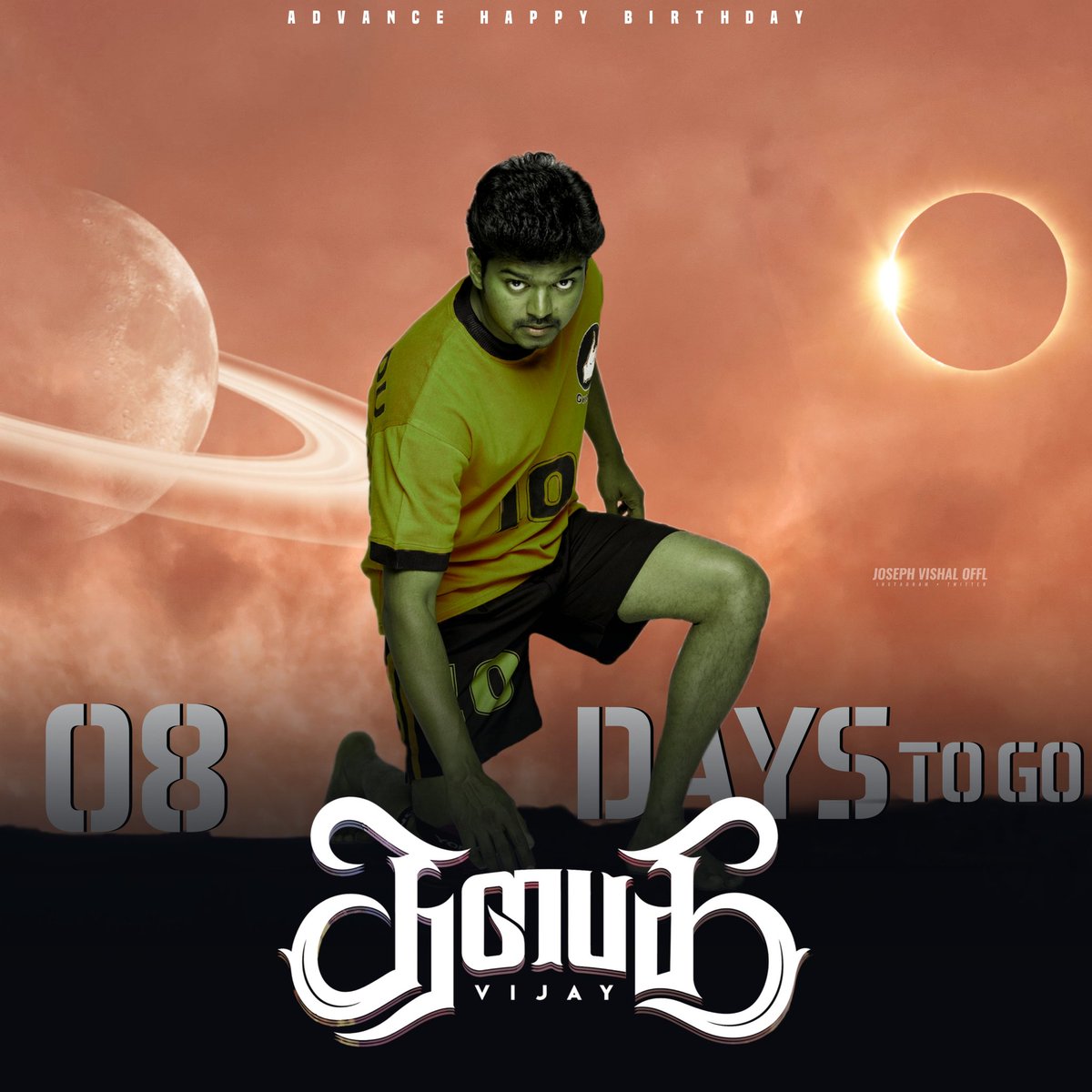 Countdown DP Design! 🤍✨
#08DaysToGo #Gilli

#Thalapathy66 || @ActorVijay
